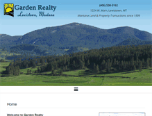 Tablet Screenshot of gardenre.com